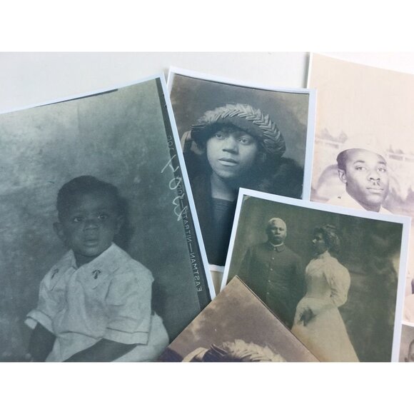 Lot 8 Vintage African American Photo Reproductions Random Selection mq - Picture 6 of 9